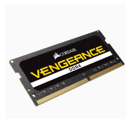 CORSAIR RAM VENGEANCE SODIMM 8GB 1X8GB DDR4 2666 PC4-21300 C18 1.2V